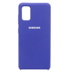 Силіконовий чохол Full Cover для Samsung A41 purple