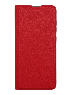 Чехол книжка FIBRA (рельеф) для Samsung S25 red Full Camera