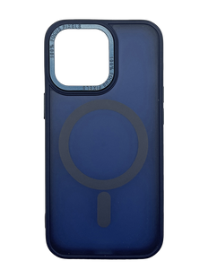 Чохол TPU+PC Space Magnetic Color with Magsafe для iPhone 13 Pro dark blue