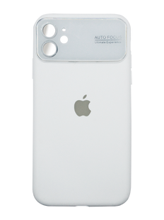 Силіконовий чохол Aurora with MagSafe для iPhone 11 white Full Camera