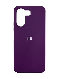 Силіконовий чохол Full Cover для Xiaomi Redmi 13C/Poco C65 grape