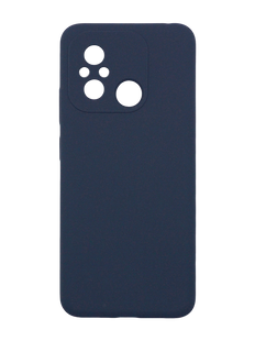 Силіконовий чохол Full Cover для Xiaomi Redmi Note 12C midnight blue (AAA) Full Camera без logo