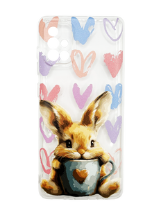 Силіконовий чохол OPrint для Samsung A71 rabbit Full Camera