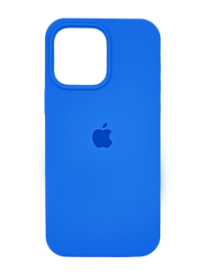 Силіконовий чохол Full Cover для iPhone 14 Pro Max new lake blue