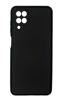 Силіконовий чохол Full Cover для Samsung A12/M12 black Full Сamera без logo
