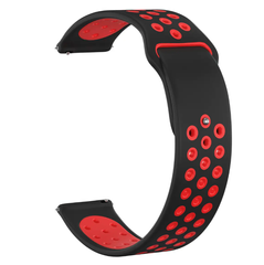 Ремешок для Samsung Gear S3 Nike 22mm black/red