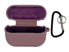 Чохол for AirPods Pro 2 силіконовий lilac pride з мікрофіброю