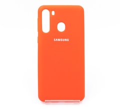 Силиконовый чехол Full Cover для Samsung A21 red