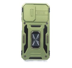 Чохол Camshield Army Ring для Samsung A24 4G army green протиударний шторка/захист камери