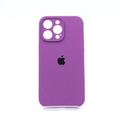 Силіконовий чохол Full Cover для iPhone 14 Pro Max purple Full Сamera
