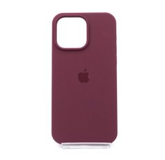 Силіконовий чохол Full Cover для iPhone 14 Pro Max plum