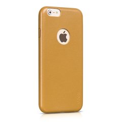 Чехол накладка Hocar кожа для iPhone 6 brown