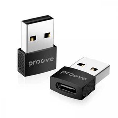 Перехідник OTG Proove Extension Type-C to USB black