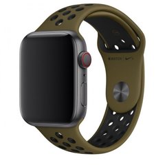 Ремінець Apple Watch Sport Nike+ 38/40mm dark olive/ black