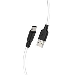 USB кабель HOCO X21 Plus silicone Type-C 3A 2m black/white