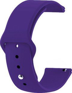 Ремешок Sport Silicone для Xiaomi Amazfit\Samsung 20mm purrple