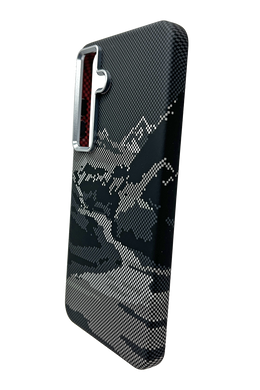 Чохол Fibra Carbonite Desing with MagSafe для Samsung S25 design 10