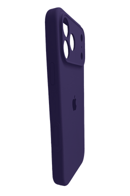 Силіконовий чохол Full Cover для iPhone 17 Pro Max amethyst Full Camera