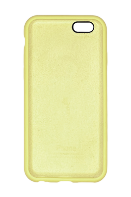 Силиконовый чехол Full Cover для iPhone 6+ mellow yellow