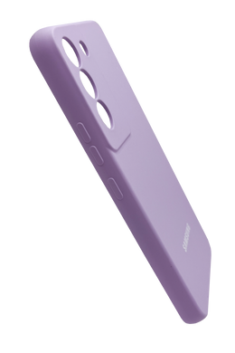 Силіконовий чохол Full Cover для Samsung S22 lilac Full Camera
