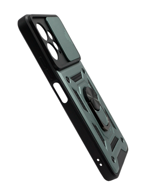 Чохол Camshield Serge Ring для Xiaomi Redmi Note 12 4G green протиударний шторка/захист камери