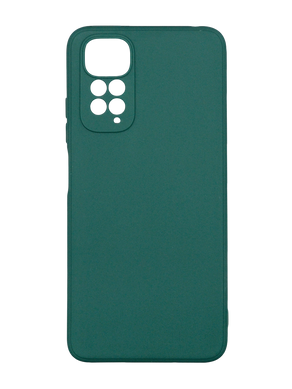 Силиконовый чехол Candy Full Camera для Xiaomi Redmi Note 11/Note 11S green