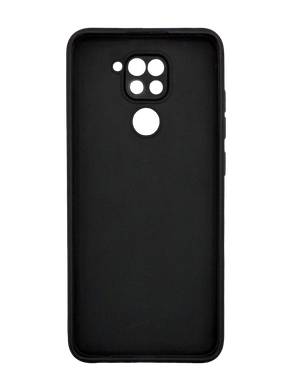 Силіконовий чохол Candy Full Camera для Xiaomi Redmi Note 9/Redmi 10X black