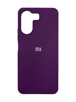 Силіконовий чохол Full Cover для Xiaomi Redmi 13C/Poco C65 grape