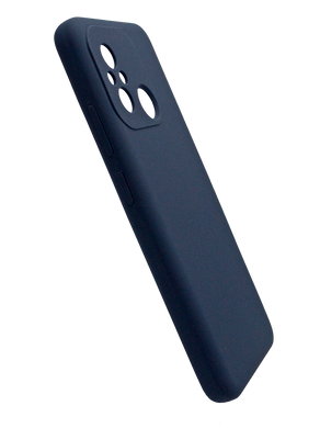 Силіконовий чохол Full Cover для Xiaomi Redmi Note 12C midnight blue (AAA) Full Camera без logo