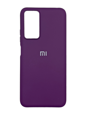 Силиконовый чехол Full Cover для Xiaomi Redmi Note 12S grape