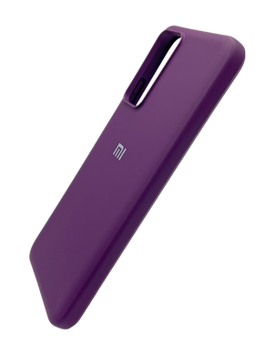 Силиконовый чехол Full Cover для Xiaomi Redmi Note 12S grape