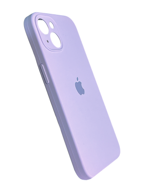 Силіконовий чохол Full Cover для iPhone 15 Plus lilac (dasheen) Full Camera