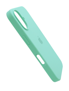 Силіконовий чохол Full Cover для iPhone 16 marine green (azure)