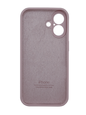 Силіконовий чохол Full Cover для iPhone 16 Plus lilac pride Full Camera
