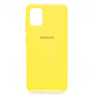 Силиконовый чехол Full Cover для Samsung A51 flash My Color