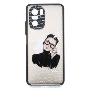 Силиконовый чехол WAVE Cartoon для Xiaomi Poco F3/Redmi K40 (PC+TPU) bad teacher