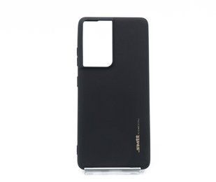Силіконовий чохол SMTT для Samsung S21 ultra black