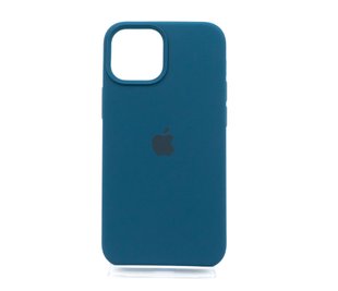 Силіконовий чохол Full Cover для iPhone 13 mini blue cobalt