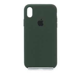 Силіконовий чохол Full Cover для iPhone XR cyprus green
