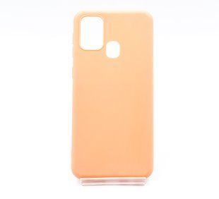 Силиконовый чехол Soft Feel для Samsung M31 rose gold Candy