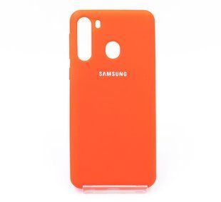 Силіконовий чохол Full Cover для Samsung A21 red