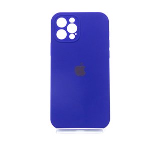 Силіконовий чохол Full Cover для iPhone 12 Pro ultra violet Full Camera