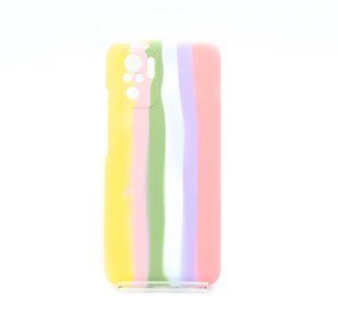 Силіконовий чохол Full Cover для Xiaomi Redmi Note 10/10S Rainbow №3 Full Camera