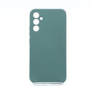 Силіконовий чохол Full Cover для Samsung A34 5G dark green Full Camera без logo