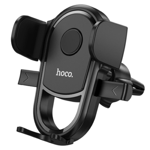 Автодержатель Hoco H6 Grateful one-button car holder(air outlet) black