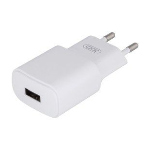 Мережевий зарядний пристрій XO L73 EU Micro 2.4A white