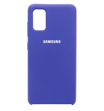 Силиконовый чехол Full Cover для Samsung A41 purple