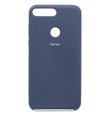 Силіконовий чохол Full Cover для Huawei Y7 2018 Prime midnight blue
