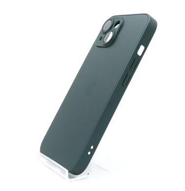 Чохол TPU+Glass sapphire matte case для iPhone 14 cangling green