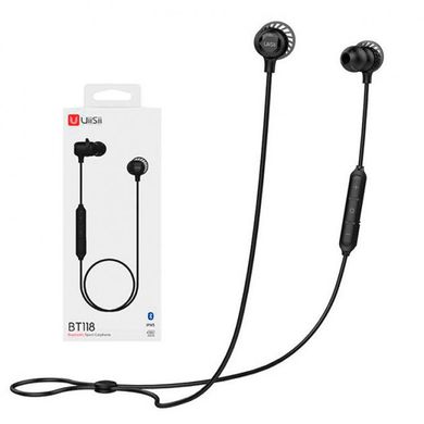 Bluetooth стерео гарнітура UiiSii BT118 black
